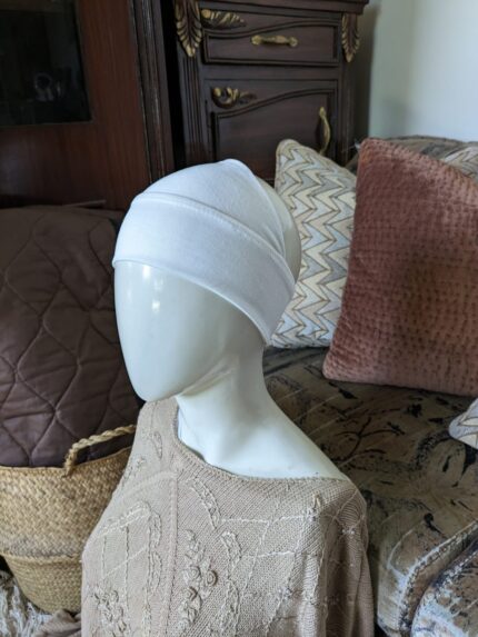 Hijab Band Cap - Creme