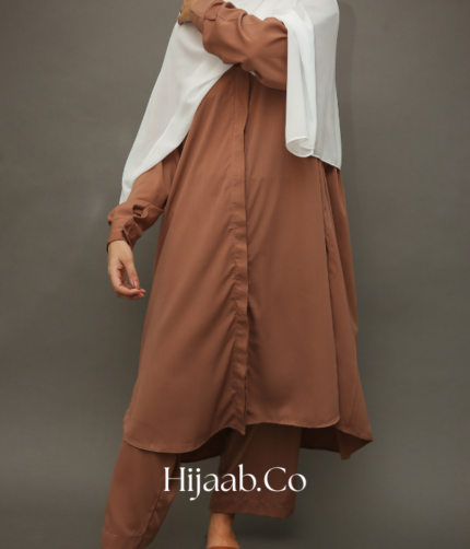 Modest Co-ord Set - Rose