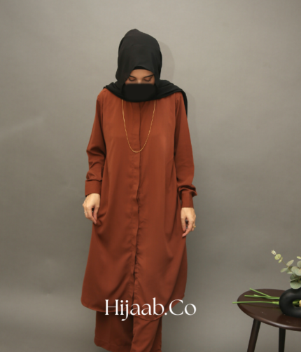 Modest Co-ord Set - Rust