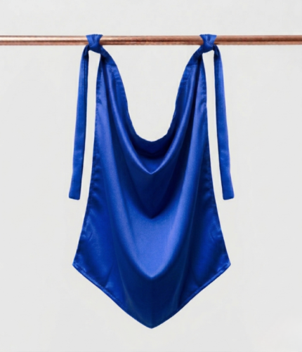 Tie-Back Niqab - Ocean Blue