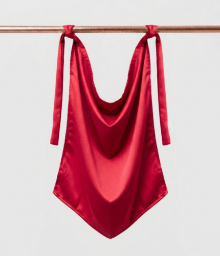 Tie-Back Niqab - Red