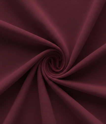 Georgette Chiffon - Cranberry