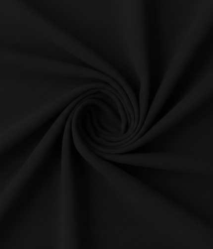 Georgette Chiffon - Black