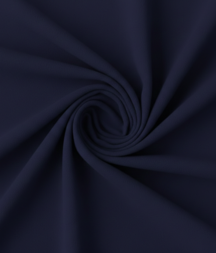 Georgette Chiffon - Navy