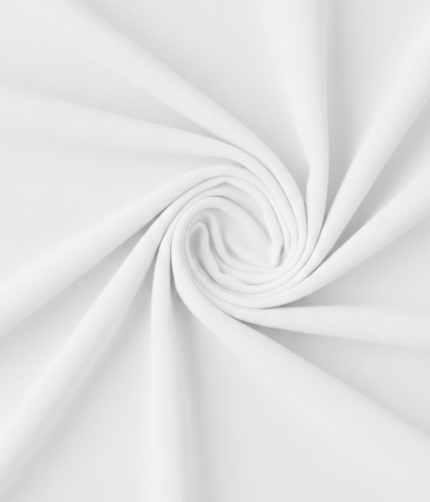 Georgette Chiffon - White