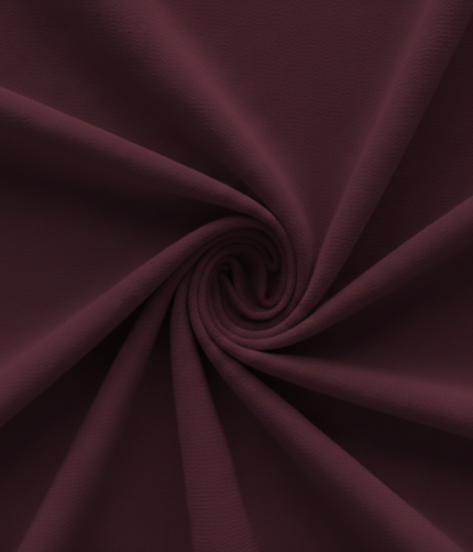 Georgette Chiffon - Burgundy